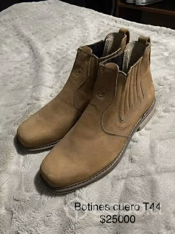 Botines hombre talla 44 café