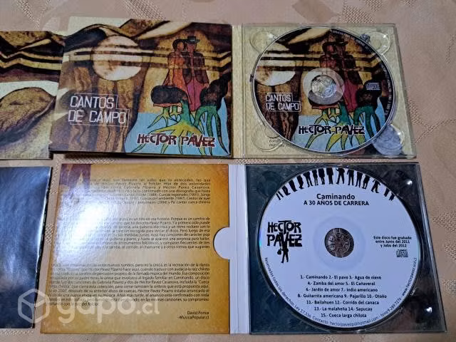 MC169: PACK 2 CDs HECTOR PAVEZ