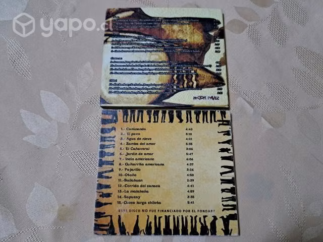 MC169: PACK 2 CDs HECTOR PAVEZ