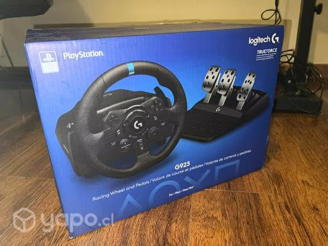 Volante Logitech G923 PlayStation/PC + Soporte
