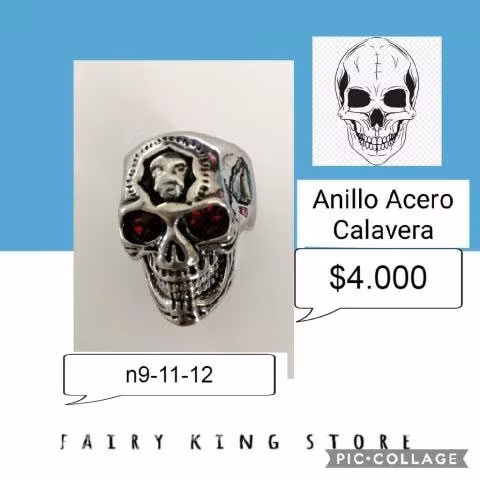 Anillo Calavera