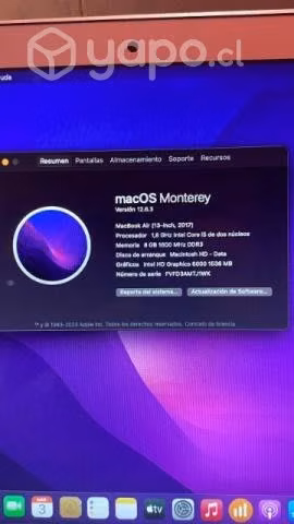 Macbook air 2017 de 13' - Imagen 2