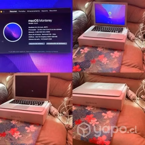 Macbook air 2017 de 13'