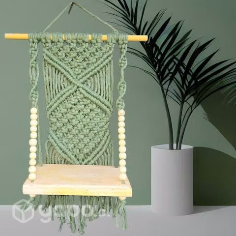 Repisa macrame 20 x 30 cms