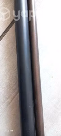 Barras cortina fierro negro y cobre