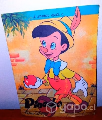 Pinocho cuento disney 1979
