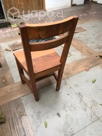 Sillas y mesas de madera - Imagen 6