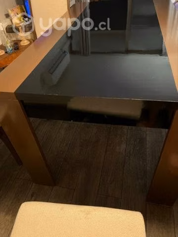Comedor Lorenzini rectangular 6 sillas usado - Imagen 6