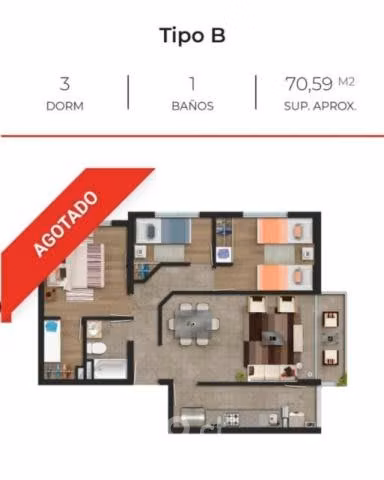 Excelente departamento