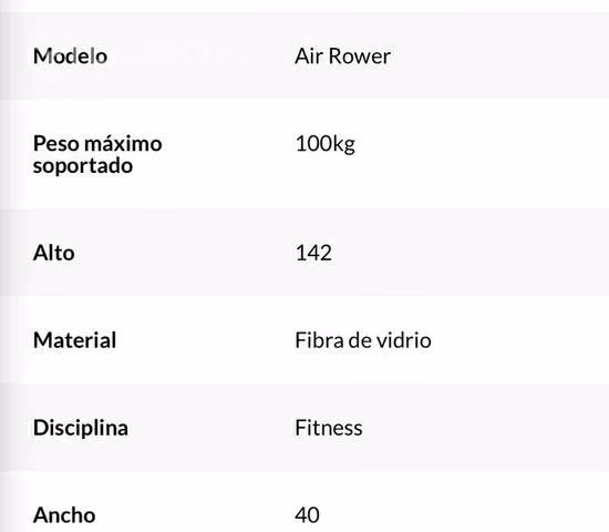 Remadora de aire