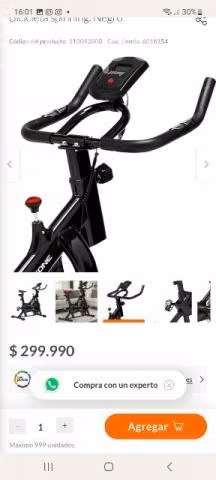 Bicicleta de spinning