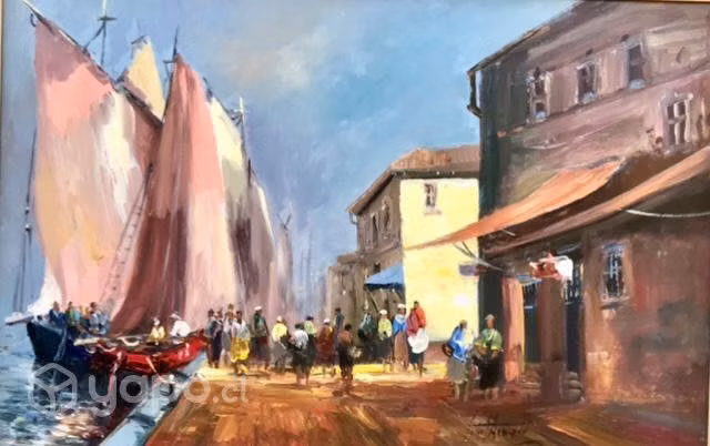 CUADROS ORIGINALES , Artista , Próspero Araya