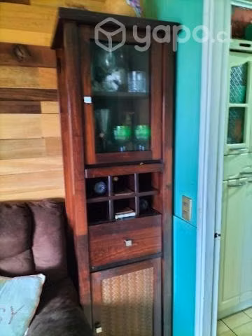 Mueble de madera bar