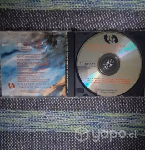 CD de Sinister Street Rock progresivo