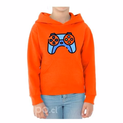 Poleron Canguro Niños/Jóvenes Control Nintendo - Imagen 4