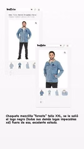 Chaqueta Mezclilla Buffalo Original