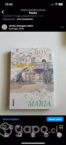 Manga Boy meets Maria
