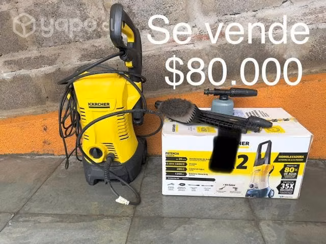 hidro lavadora con detalles estéticos