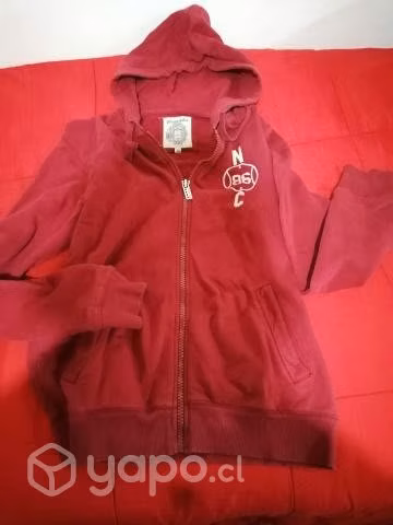 Sudadera deportiva n86 roja