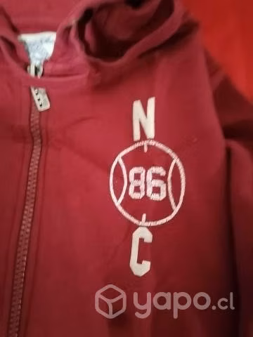 Sudadera deportiva n86 roja