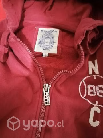 Sudadera deportiva n86 roja
