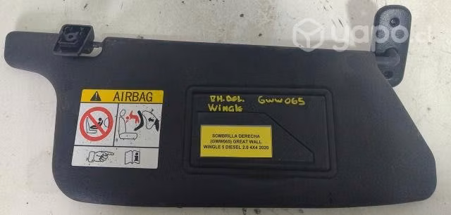 Sombrilla Derecha (GWW065) Great Wall Wingle 5 Die