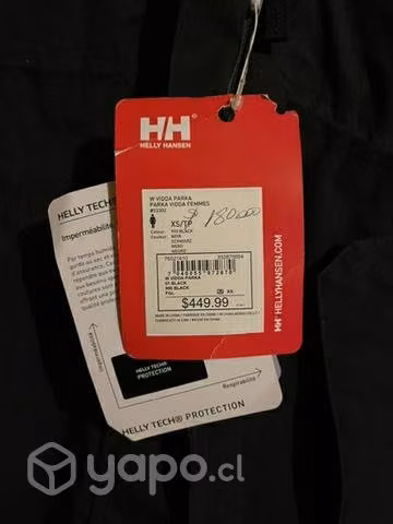 Parka Helly Hansen nueva Xs