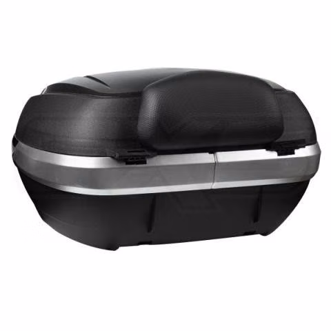 Maleta moto top case 4rs e68 carbon 48 litros con