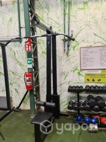 Polea alta de espalda 100kg