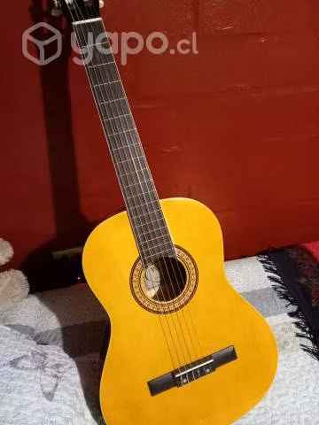 Guitarra vizcaya con funda de regalo