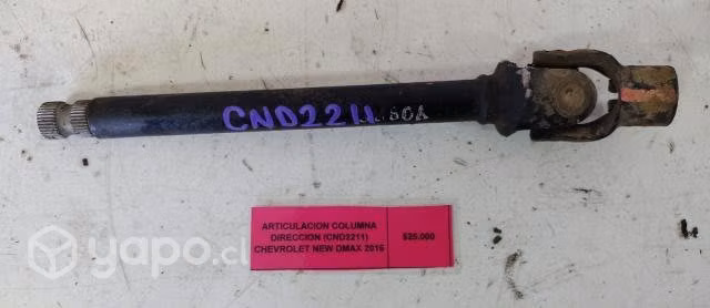 Articulacion Columna Direccion New Dmax 2016