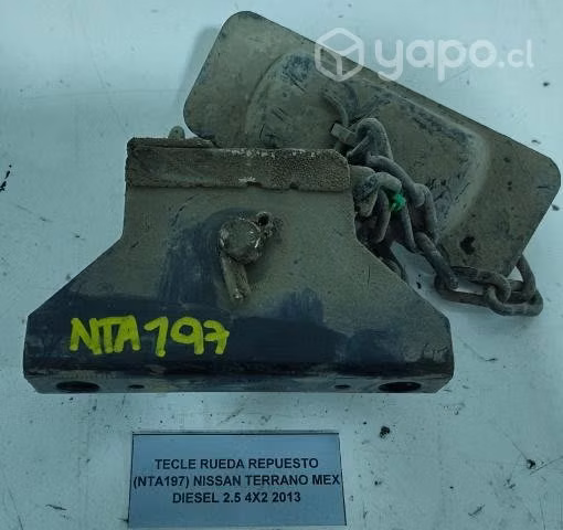 Tecle Rueda Repuesto (NTA197) Nissan Terrano Mex D