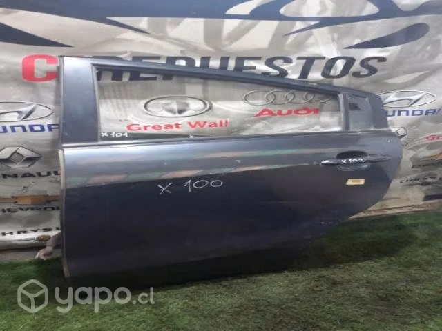 Puerta trasera izquierda kia rio 4 2015 lata