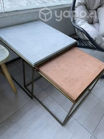 Mesa centro nido terrazo Amoblé