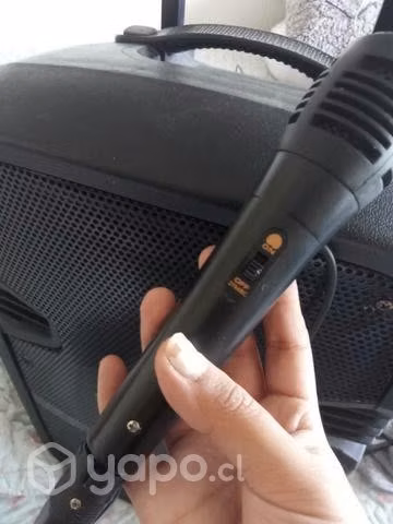 Parlante karaoke en perfecto estado