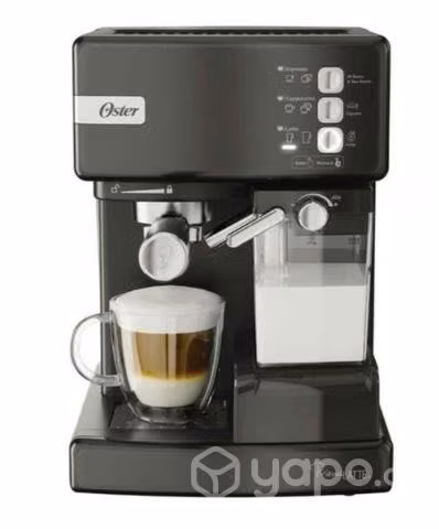 Cafetera espresso Prima latte negro Oster - Imagen 2
