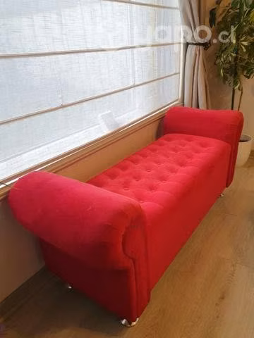 Banqueta estilo Capitoné