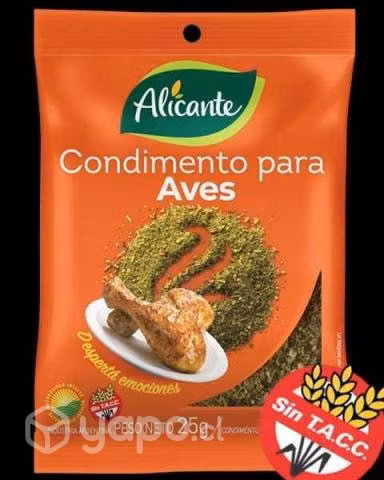 Condimentos alicante ave