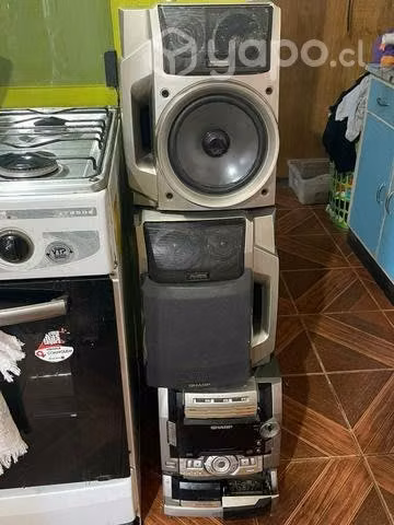 Equipo de música sharp