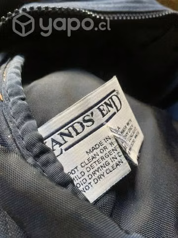 Bolso Duffel navy canvas Land ends - Imagen 6