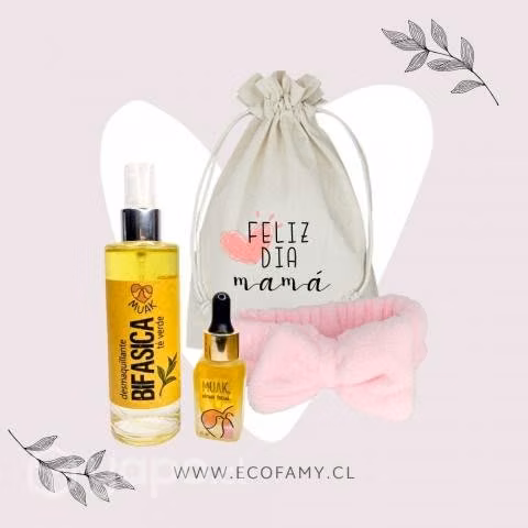 DESMAQUILLANTE + SERUM + bolsita de crea
