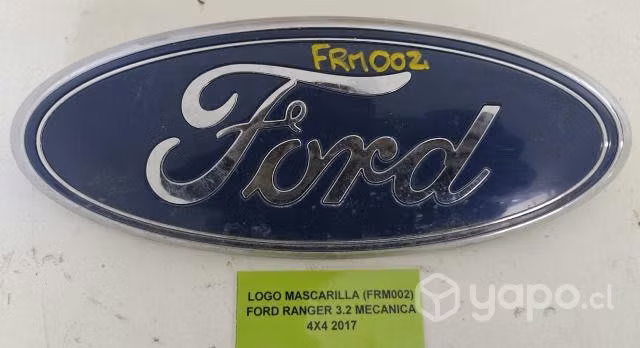 Logo Mascarilla (FRM002) Ford Ranger 3.2 Mecánica