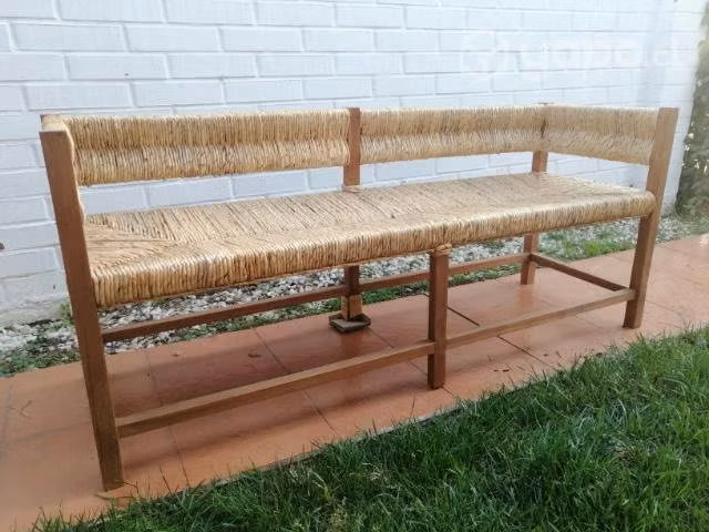 Banqueta Alanis Home nueva de Fibra natural