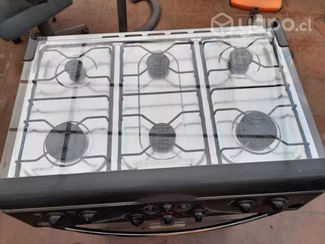 Cocina a gas sindelen 6 platos