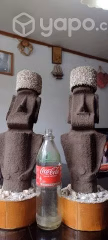 Hermosos Moai artesanales - Imagen 5