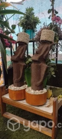 Hermosos Moai artesanales - Imagen 4
