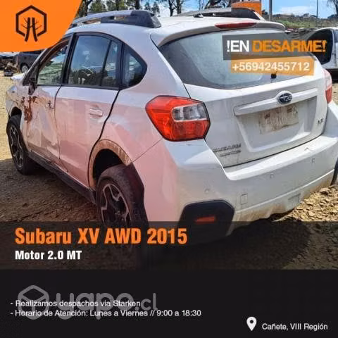 Actuador calefaccion subaru xv awd 2015