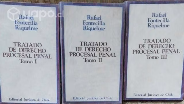 Tratado de derecho procesal penal tomo I, II y III
