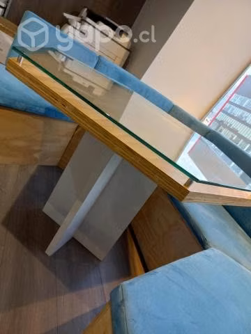 juego de sillones con mesa