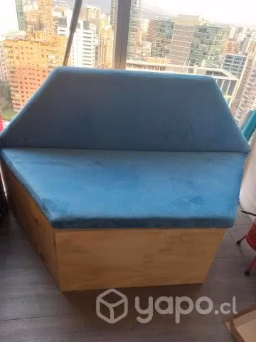 juego de sillones con mesa